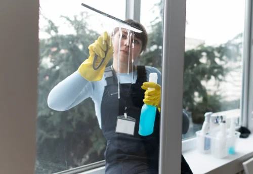 Nettoyage de vitres intérieures et extérieures au Thil
